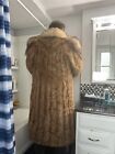 Mink Coat With Silver Fox Trim