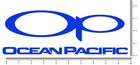 Op Ocean Pacific Surfboard Die Cut Sticker Decal Xxl 10 