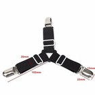 Triangle Suspender Holder Bed Mattress Sheet Straps Clips Grippers Fasteners-zh