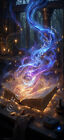 Magic Spell Book - Digital Image Picture Phone Background Ai Art  10 Images   11