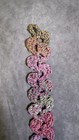     Handmade Crochet Flower Bookmark Pastel Cotton Tassel Book Lover Gift