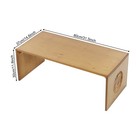 Modern Bamboo Folding Table Tea Room Living Room Foldable Floor Coffee Table New