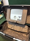 Vintage Samsonite Silhouette 4 Train Travel Case Black W key tray mirror   Pouch