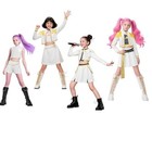 Kids Girls K-pop Demon Hunters Costume Rumi Mira Zoey Cosplay Fancy Dress Outfit
