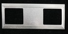 50x Emde Aluminum Frames For Reinforcing Stereo Realist Slides In Aluminum Mount