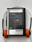    Sony Walkman Wm-f41 Am fm Cassette Player   New Belts   Reconditioned 