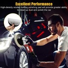 5pcs 6  Buffing Polishing Pad Wool Wheel Mop Kit For Car Polisher Drill Adapter