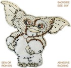 Gremlins - Gizmo  3x4  Patch  Horror Movie Mogwai Creature Iron-on  80s  Retro
