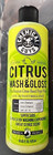 Lot Of 2 Bottles Chemical Guys Citrus Wash   Gloss Concentrated Car Wash