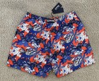 New Authentic Vilebrequin Moorea Swim Trunks- Multicolor - Extra Large - Men- Xl