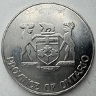 1977 Queen Elizabeth Silver Jubilee Province Of Ontario Token Medal 31mm