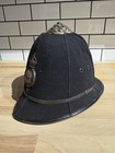 Vintage Worstershire Police Custodian Helmet Bobby Hat Christy s Uk England