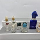 Vtg Miniature Perfume Glass Empty Bottles For Collectors Or Crafters Lot Of 12
