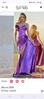 Sherri Hill Metallic Gold Formal Gown With Floral Accents Elegant Evening Wear