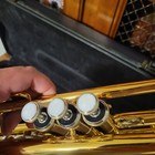 Yamaha Advantage Trumpet - Gold  ytr-200ad  Well Maintained W  Hard Case
