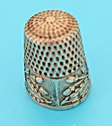 Ornate  925 Sterling Silver Thimble Sewing Collectable Size 7  32