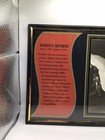 Vintage Frame Commemorate Plaque  Biographical Summary  Photo Of Marilyn Monroe 