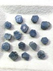Loose Sapphire Gemstone Specimen Crystal  15 Pieces Natural Sapphire Rough 65 Ct