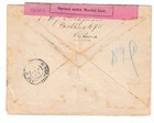 1901 South Africa Boer War British Censored Cover To Holland