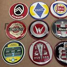 Vintage 1950 s Wheaties Cereal Premium Car Badge Emblem Lot Of 14  Metal Tin