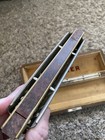 Hohner Harmonica  chromonika Iii In   c    With Wood Storge Box