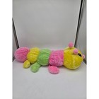 Dan Dee 30    Pink Green Rainbow Caterpillar Plush Large Collectors Choice