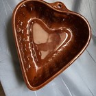 Scheurich Heart Shaped  Love Birds Baking Mold  West Germany  957-19