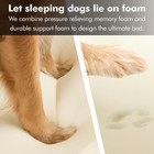 X-large Dog Bed  Orthopedic Dog Sofa Memory Foam Mattress  Calming Dog Couch Bed