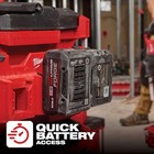 Milwaukee Tool 48-22-8603 Packout Tool Box M18 Battery Rack Attachment