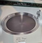Tray With Top And Bottom Built In Nonslip Rubber Inserts 12  Round Stainless 