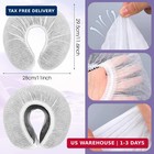 100 Pcs Disposable Face Cradle Covers  Non-woven Ultra Soft Massage Face Cradle