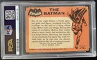 1966 Topps Batman -- The Batman  1 --- Psa 2 5 Gd  -- Iconic Image