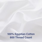 2 Pack 100  Egyptian Cotton Fitted Sheet Twin Xl Size Twin Xl-2 Pack White