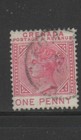 Grenada  30 1883 1p Queen Victoria F-vf Used G