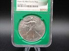 2019 Ase American Silver Eagle  1 Ngc Ms69 - Green Core From Us Mint Sealed Box