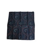 Vtg Luxury 5 Silk Pocket Squares Handkerchiefs Echo Vera Neumann Dan Dash Italy