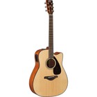 Yamaha Fgx800c Acoustic-electric Guitar - Natural