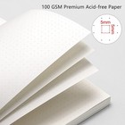Bullet Dotted Journal Notebook  3-pack  160 Pages Per Pack  A5 Medium Size  5   