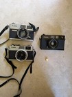 Canon Vintage Camera Lot Canonet 28 Giii Ql 17 Af35 Lot Parts  see Description