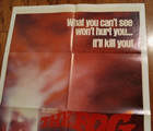 The Fog  1980  27x41 Folded Original One Sheet Movie Poster Jamie Lee Curtis 