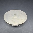 Vintage Majestic Sterling Silver Powder Compact Mirror Usa Art Deco Vanity Case