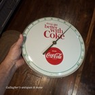 1950s   60s Coca-cola Things Go Better Sign Thermometer 495