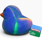 Sunny Days Squeeezy Tie Dye Duck Sensory Squishy Toy Blue Yellow Ship Now