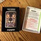 Vintage 2007 Harley Davidson Zippo Windproof Cigarette Lighter Original Box Usa