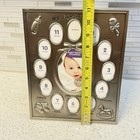 My First Year Baby 13 Photo Pewter Picture Frame By Better Homes   Gardens