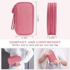 Travel Organizer Bag Cable Storage Pouch Case Portable Waterproof Double Layers