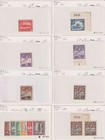 E0741  Earlier Antigua Stamp Collection  Cv  140