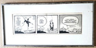 Gus Arriola  gordo  Original Art  1979  Signed Inscribed Comic Strip Panel Rare