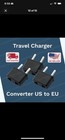 10 Travel Charger Converter Us To Eu European Adapter Plug For Power Adapter