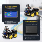 Uno R3 Smart Robot Car Kit V4 With Camera  Compatible With Arduino